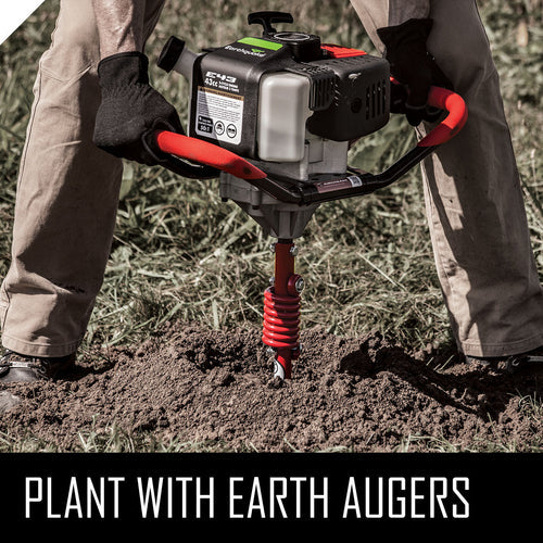 How to Use an Earth Auger for Planting